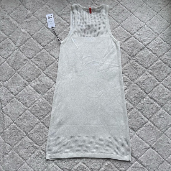 Duffy | Ivory Cover Up Knit Sweater Dress | Size Extra Small - Picture 3 of 9